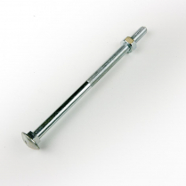 M08x150 CL4.6 Z/P Cup Hd Bolt & Nut-100*