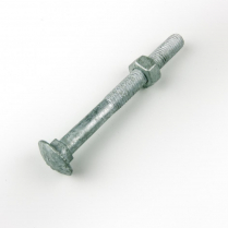 M10x90 CL4.6 Gal Cup Hd Bolt & Nut-50