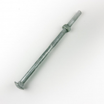 M10x190 CL4.6 Gal Cup Hd Bolt & Nut-100