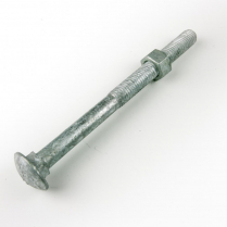 M12x110 CL4.6 Gal Cup Hd Bolt & Nut-100