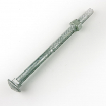 M12x180 CL4.6 Gal Cup Hd Bolt & Nut-75