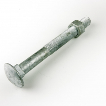 M16x150 CL4.6 Gal Cup Hd Bolt & Nut-50