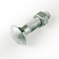 M20x90 CL4.6 Gal Cup Hd Bolt & Nut-30