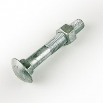 M20x130 CL4.6 Gal Cup Hd Bolt & Nut-30