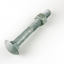 M20x140 CL4.6 Gal Cup Hd Bolt & Nut-30