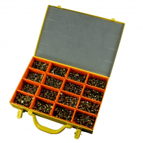 8G 10G 12G Self Drilling Screws Kit Yellow Zinc Plated Tek