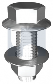 M12x55 PURLIN FLANGE BOLT KIT Z/P