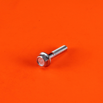 M6x25 Cl8.8 Z/P Flange Serrated Hex Bolt-200