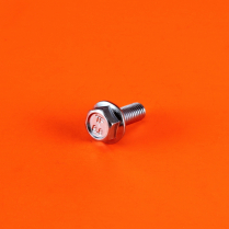 M8x20 Cl8.8 Z/P Flange Serrated Hex Bolt-200