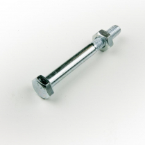 1/4x2.1/2 BSW Z/P Hex Bolt & Nut-200