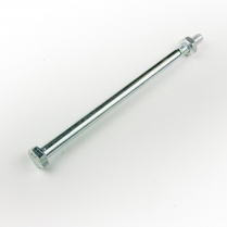 1/4x6 BSW Z/P Hex Bolt & Nut-100*