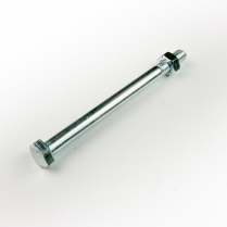 3/8x4.1/2 BSW Z/P Hex Bolt & Nut-50