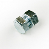 5/8x1.1/4 BSW Z/P Hex Bolt & Nut-100*