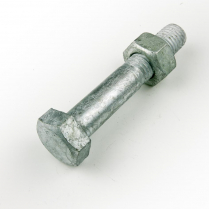 5/8x3 BSW Gal Hex Bolt & Nut-50