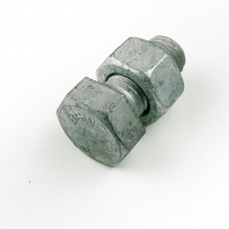 3/4x1.1/2 BSW Gal Hex Bolt & Nut-25*