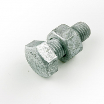 3/4x2 BSW Gal Hex Bolt & Nut-25