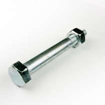 3/4x7 BSW Z/P Hex Bolt & Nut-25*
