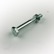 M06x50 CL4.6 Z/P Hex Bolt & Nut-200