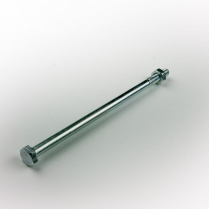 M06x120 CL4.6 Z/P Hex Bolt & Nut-100