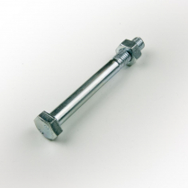 M08x70 CL4.6 Z/P Hex Bolt & Nut-100
