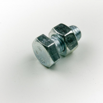 M10x20 CL4.6 Z/P Hex Bolt & Nut-150