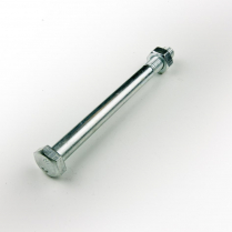 M10x120 CL4.6 Z/P Hex Bolt & Nut-50