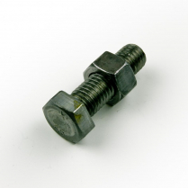 M12x40 CL4.6 Blk Hex Bolt & Nut-200