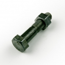 M12x60 CL4.6 Blk Hex Bolt & Nut-150