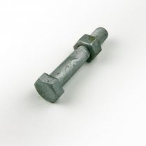 M12x70 CL4.6 Gal Hex Bolt & Nut-150