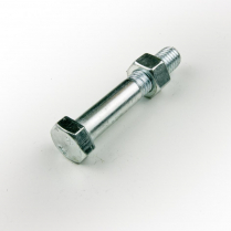 M12x80 CL4.6 Z/P Hex Bolt & Nut-100