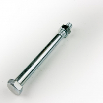 M12x150 CL4.6 Z/P Hex Bolt & Nut-75