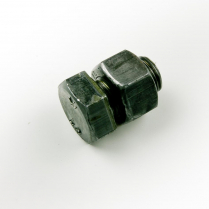 M16x25 CL4.6 Blk Hex Bolt & Nut-100