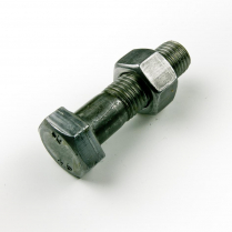 M16x70 CL4.6 Blk Hex Bolt & Nut-75