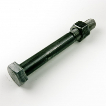 M16x130 CL4.6 Blk Hex Bolt & Nut-50