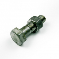 M20x80 CL4.6 Blk Hex Bolt & Nut-50