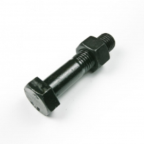 M20x100 CL4.6 Blk Hex Bolt & Nut-30