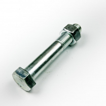 M20x110 CL4.6 Z/P Hex Bolt & Nut-30