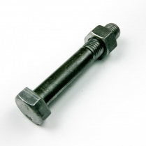 M20x130 CL4.6 Blk Hex Bolt & Nut-30