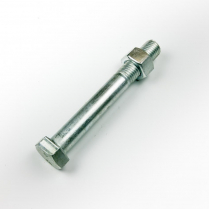 M20x140 CL4.6 Z/P Hex Bolt & Nut-25