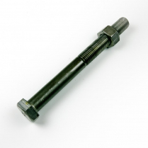 M20x220 CL4.6 Blk Hex Bolt & Nut-20