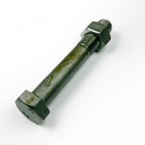 M24x180 CL4.6 Blk Hex Bolt & Nut-15