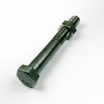 M24x200 CL4.6 Blk Hex Bolt & Nut-15