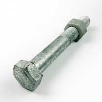 M27x170 CL4.6 Gal Hex Bolt & Nut-10