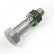 M30x130 CL4.6 Blk Hex Bolt & Nut-15