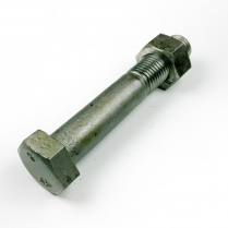 M30x150 CL4.6 Blk Hex Bolt & Nut-10