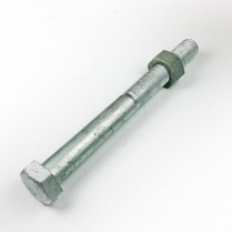 M30x280 CL4.6 Gal Hex Bolt & Nut-5