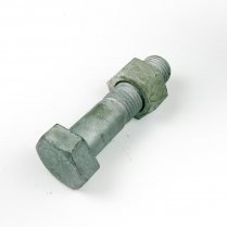 M36x170 CL4.6 Gal Hex Bolt & Nut-5*