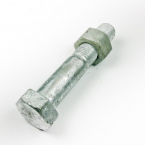 M36x220 CL4.6 Gal Hex Bolt & Nut-5*