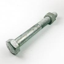 M36x400 CL4.6 Gal Hex Bolt & Nut-2