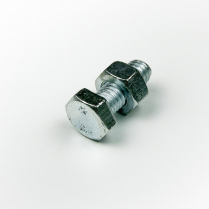 M06x16 CL8.8 Z/P Hex Bolt & Nut-200
